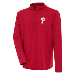 Philadelphia Phillies Antigua Tidy Quarter-Zip Hoodie Near Me