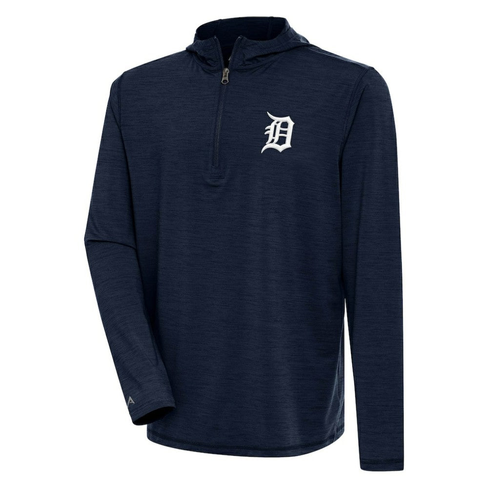 Detroit Tigers Antigua Tidy Quarter-Zip Hoodie discount