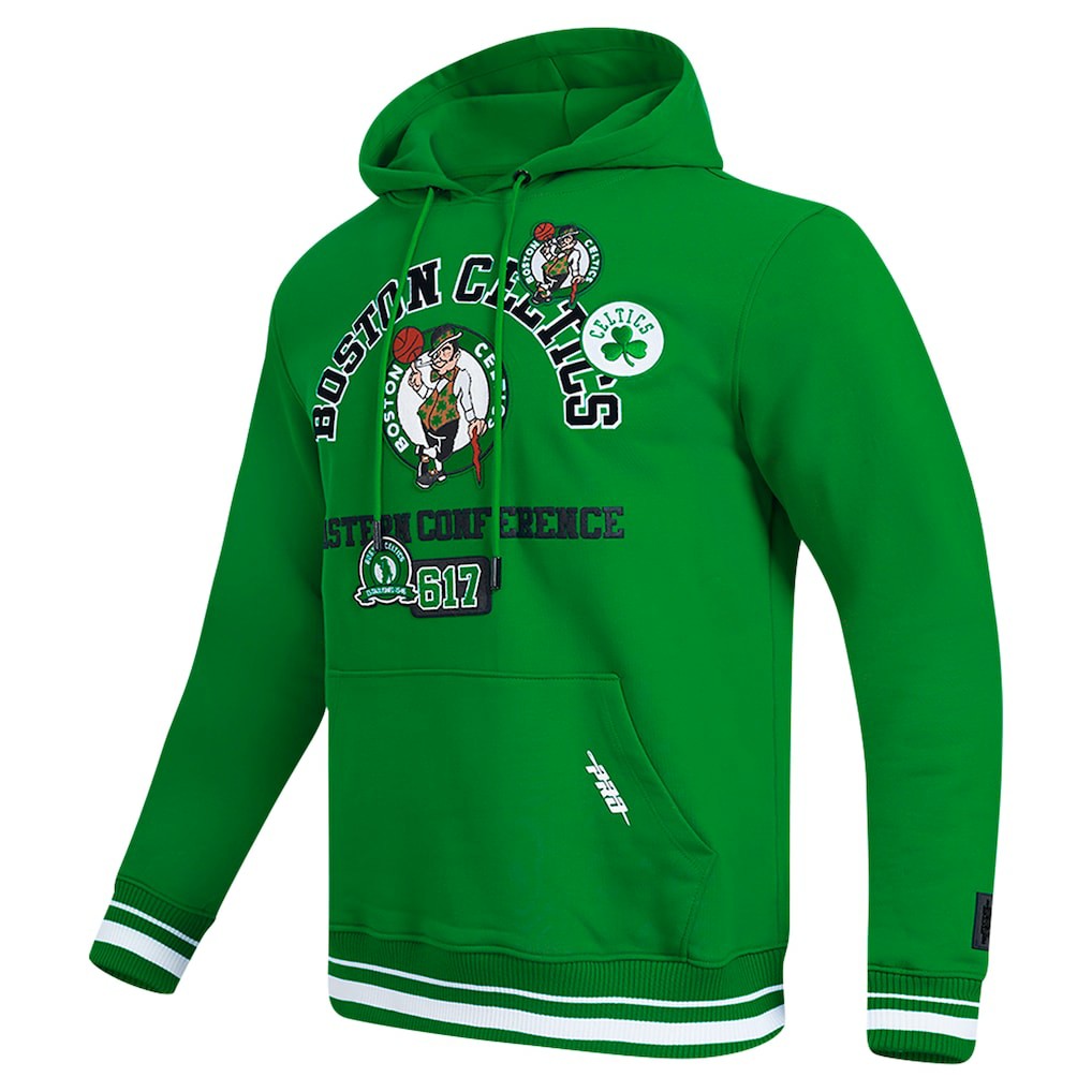NBA - Boston Celtics Pro Standard Area Code Pullover Hoodie - Kelly Green