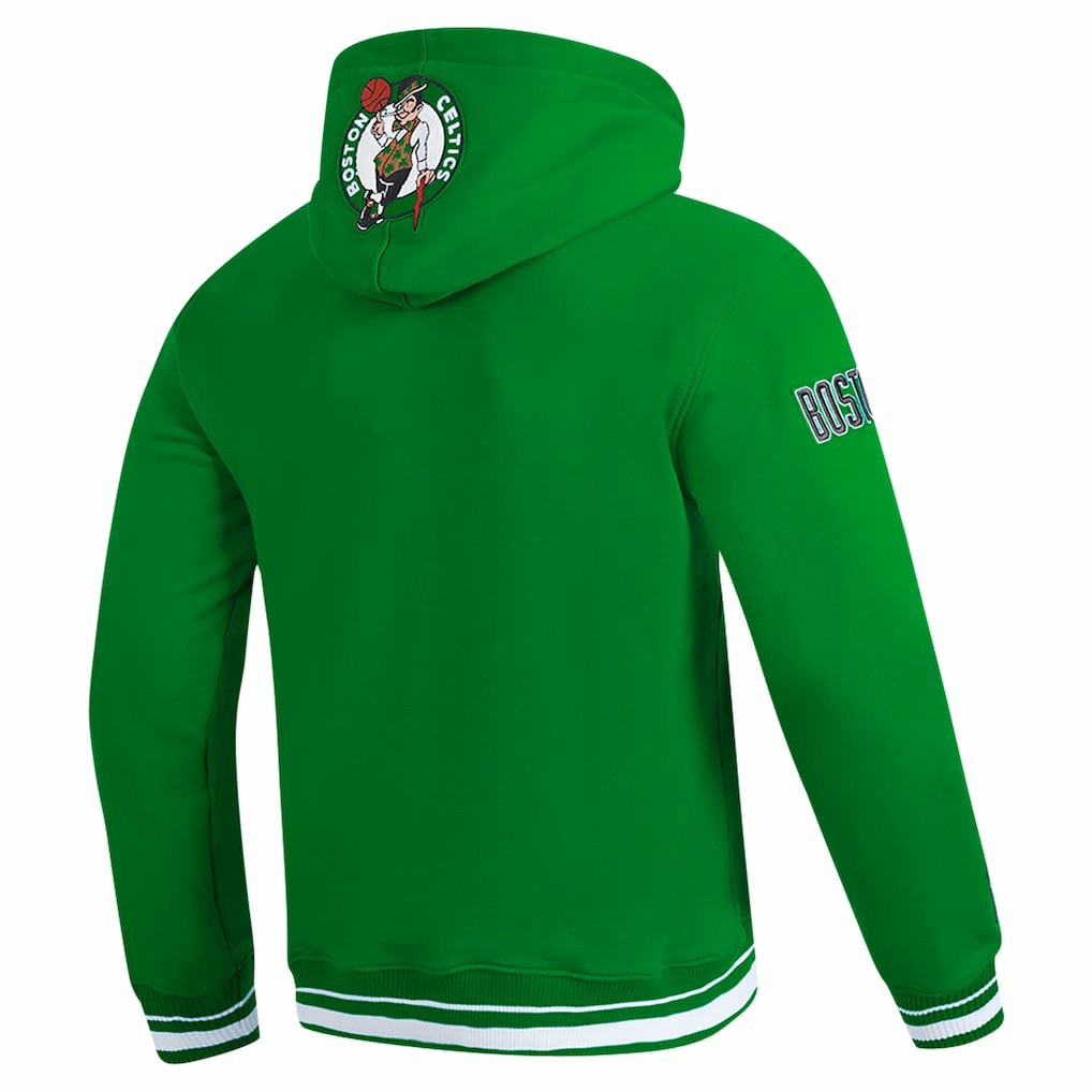 NBA - Boston Celtics Pro Standard Area Code Pullover Hoodie - Kelly Green