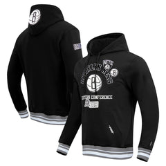 NBA - Brooklyn Nets Pro Standard Area Code Pullover Hoodie - Black