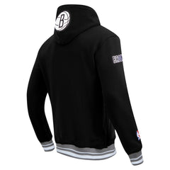 NBA - Brooklyn Nets Pro Standard Area Code Pullover Hoodie - Black