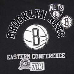 NBA - Brooklyn Nets Pro Standard Area Code Pullover Hoodie - Black