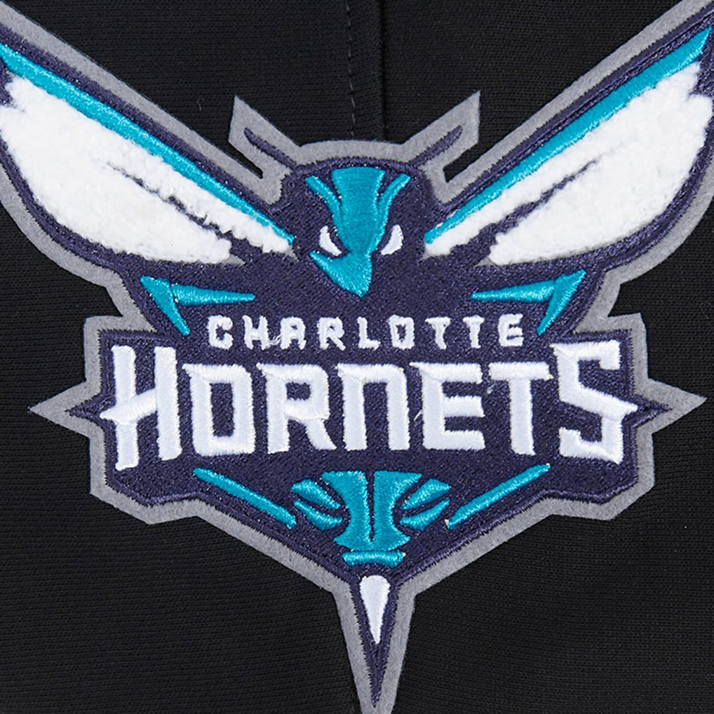 NBA - Charlotte Hornets Pro Standard Area Code Pullover Hoodie - Black