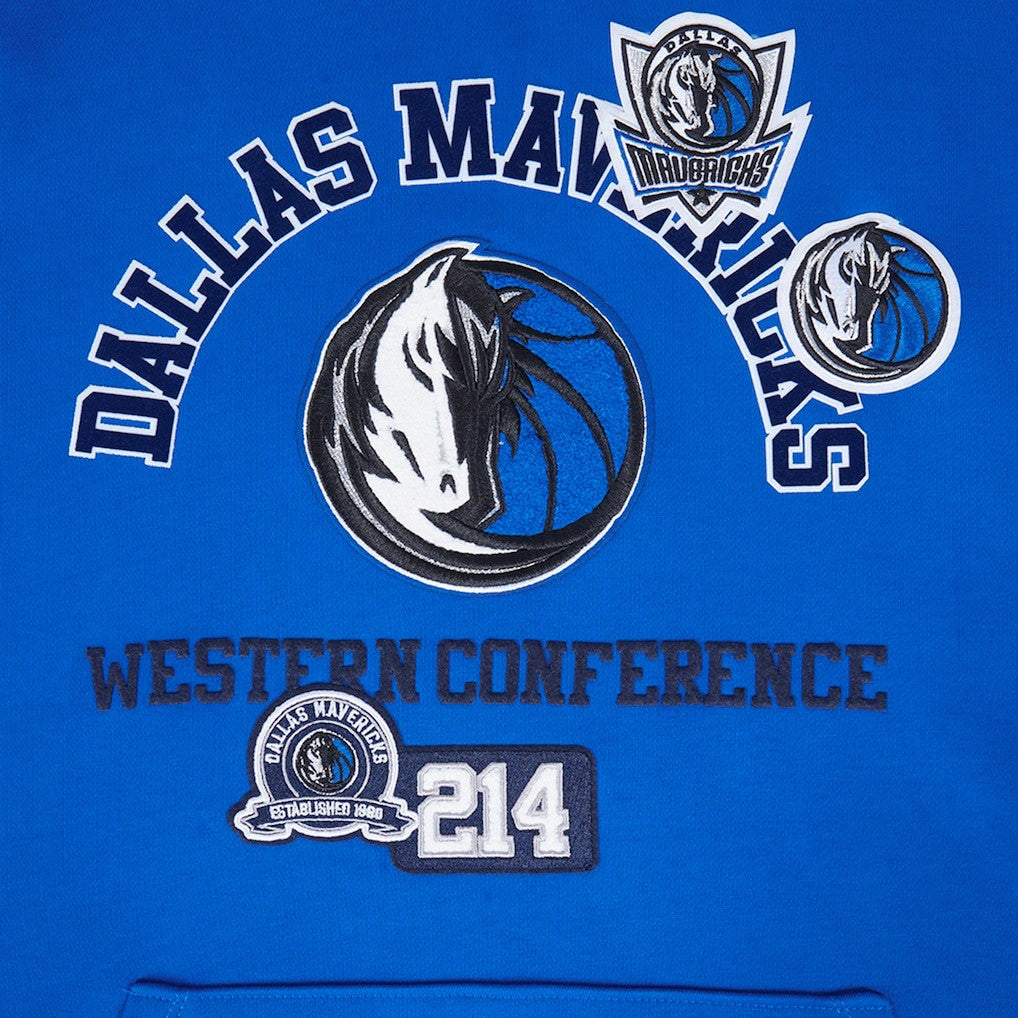 NBA - Dallas Mavericks Pro Standard Area Code Pullover Hoodie - Blue