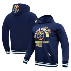 NBA - Denver Nuggets Pro Standard Area Code Pullover Hoodie - Navy