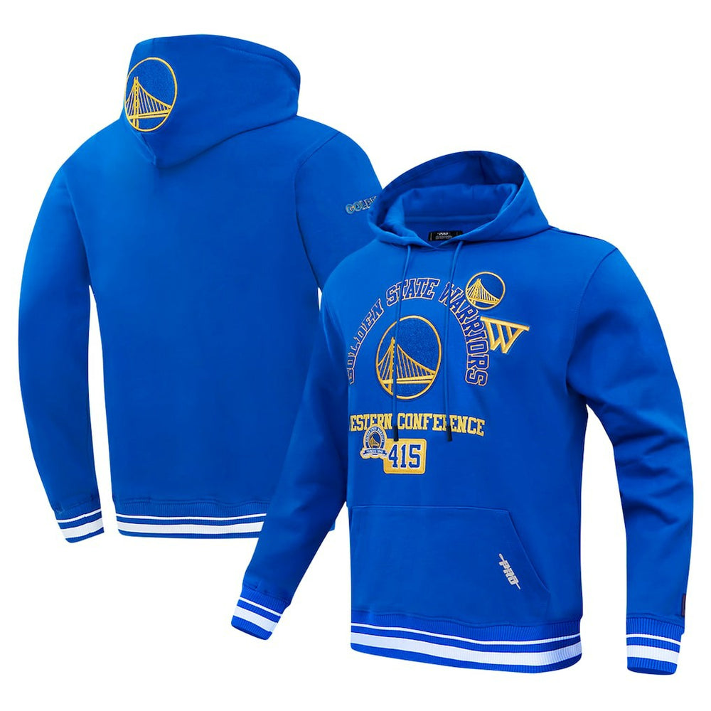 NBA - Golden State Warriors Pro Standard Area Code Pullover Hoodie - Royal