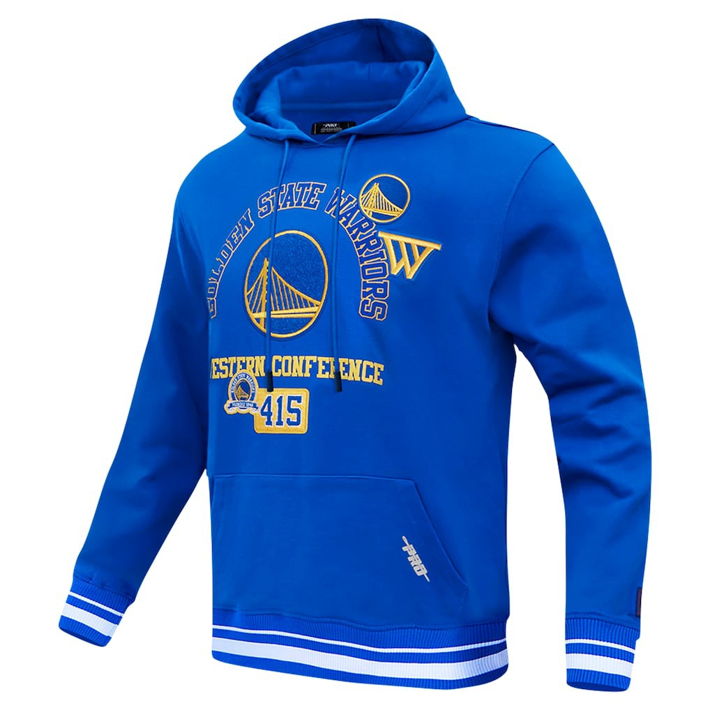 NBA - Golden State Warriors Pro Standard Area Code Pullover Hoodie - Royal