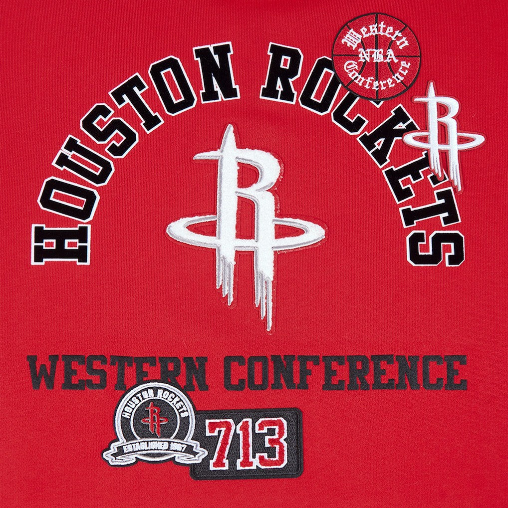 NBA - Houston Rockets Pro Standard Area Code Pullover Hoodie - Red