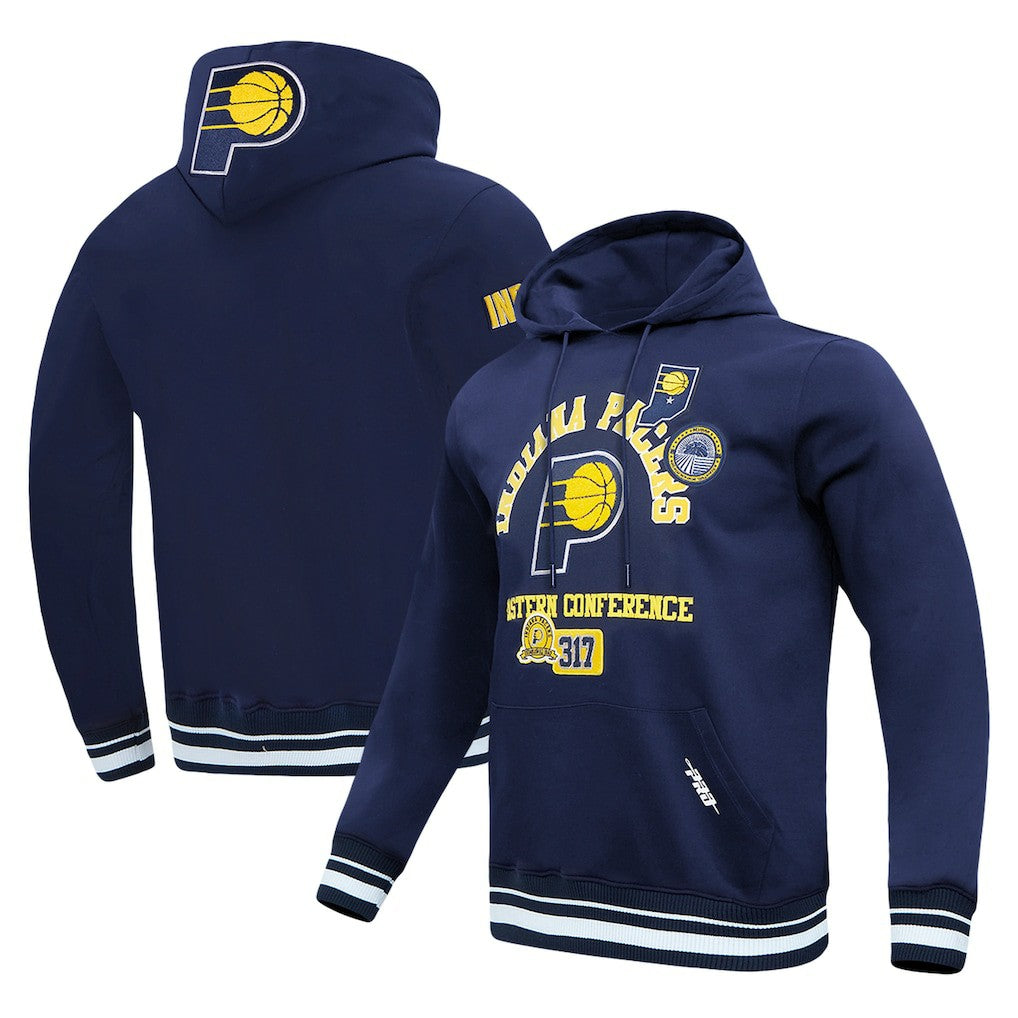 NBA - Indiana Pacers Pro Standard Area Code Pullover Hoodie - Navy