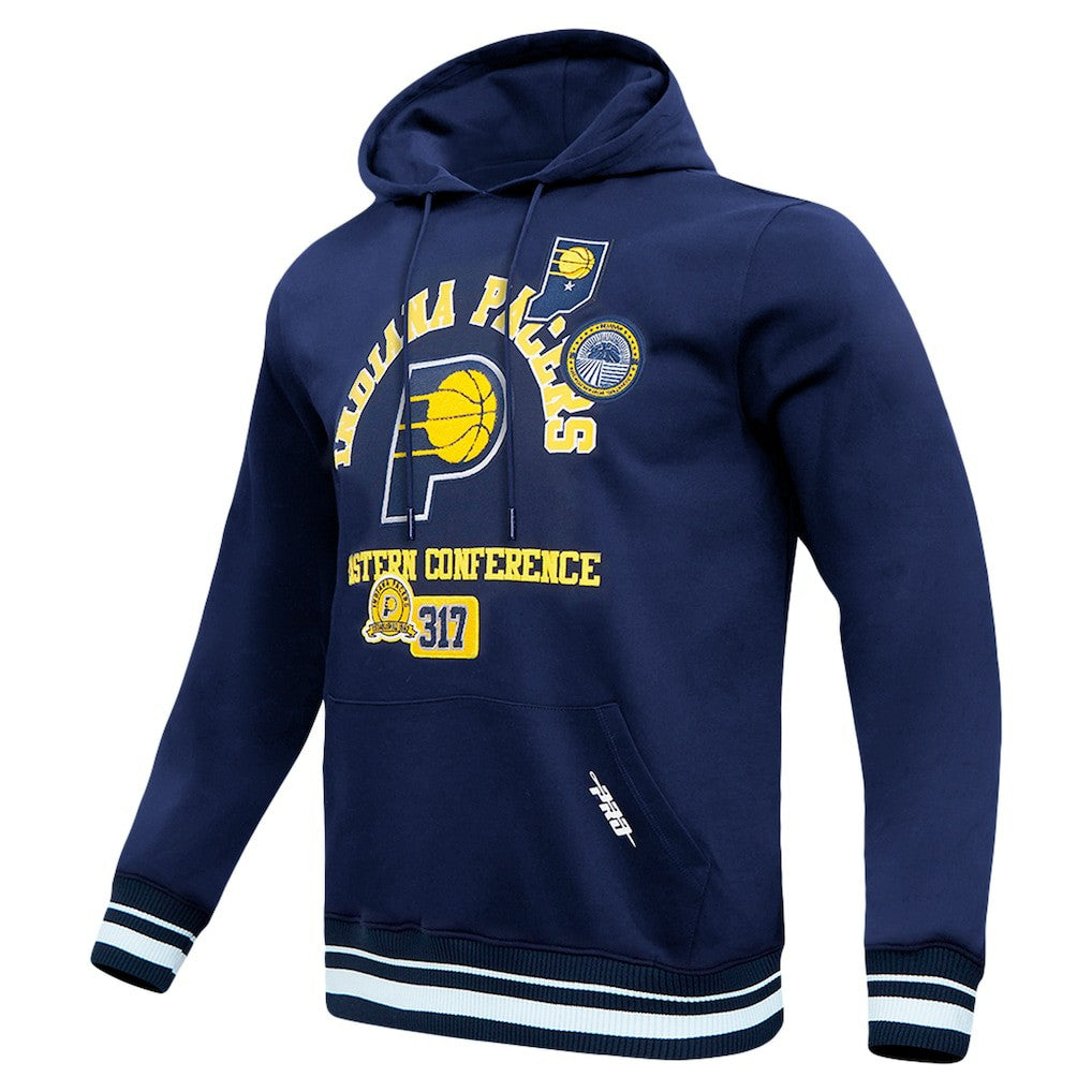 NBA - Indiana Pacers Pro Standard Area Code Pullover Hoodie - Navy