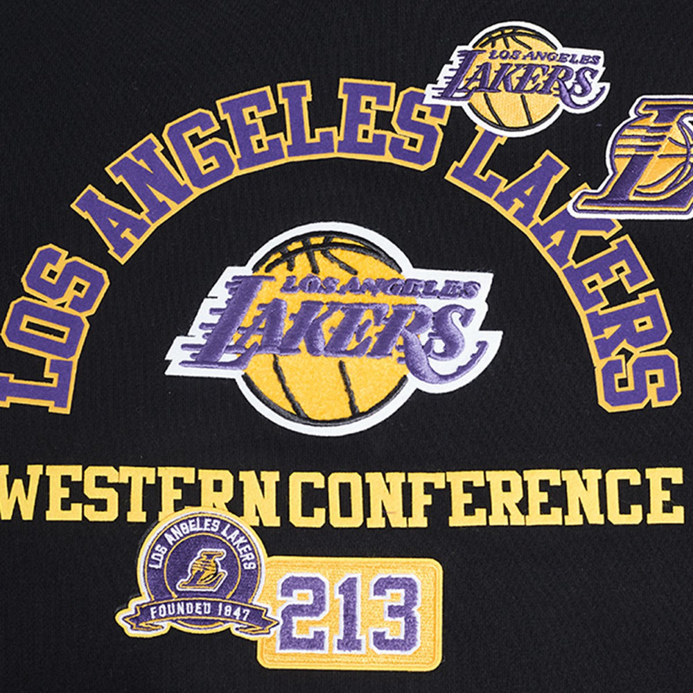 NBA - Los Angeles Lakers Pro Standard Area Code Pullover Hoodie - Black