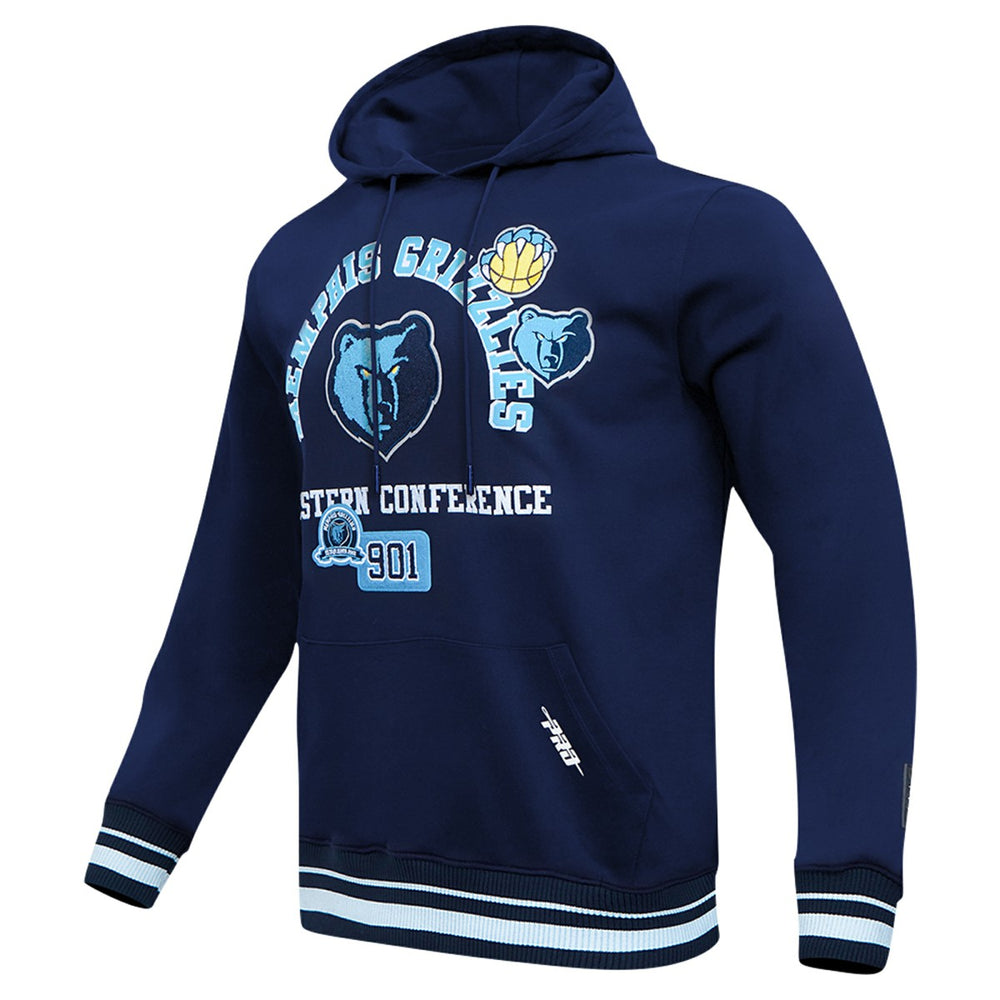 NBA - Memphis Grizzlies Pro Standard Area Code Pullover Hoodie - Navy