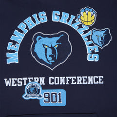 NBA - Memphis Grizzlies Pro Standard Area Code Pullover Hoodie - Navy