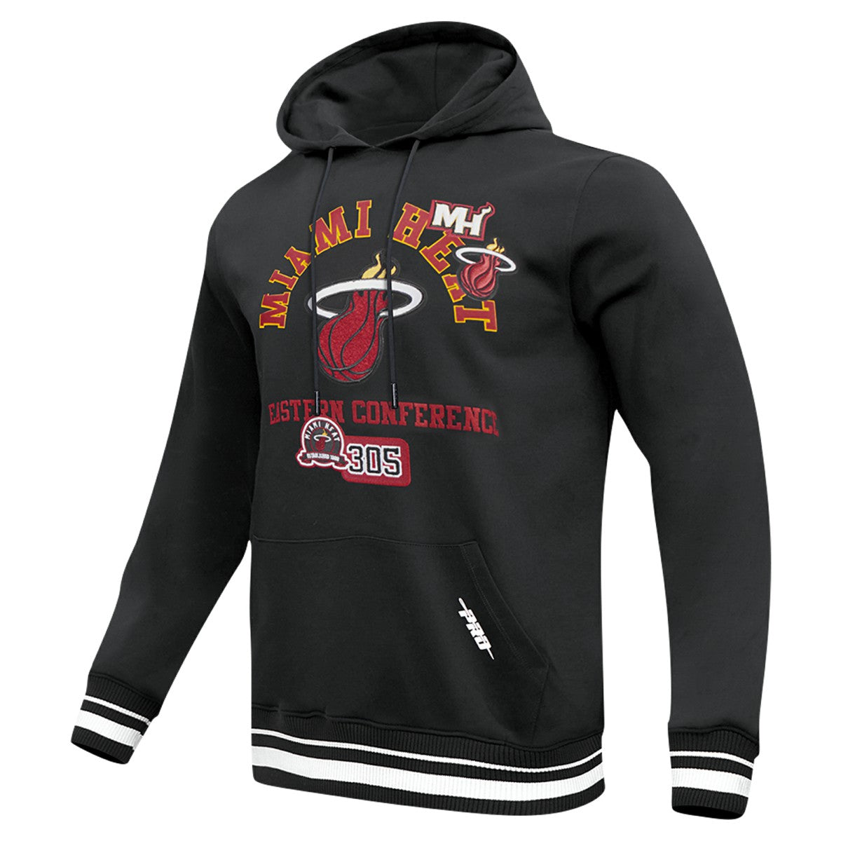 NBA - Miami Heat Pro Standard Area Code Pullover Hoodie - Black