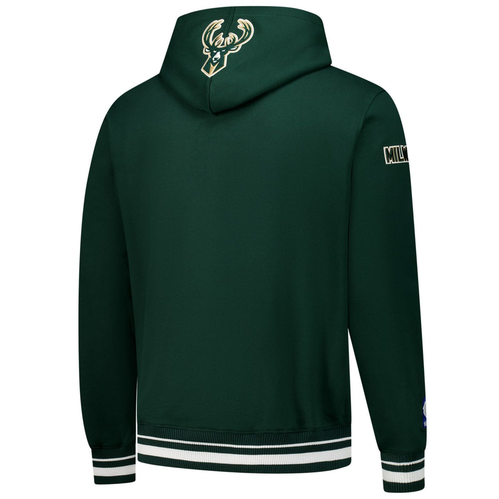 NBA - Milwaukee Bucks Pro Standard Area Code Pullover Hoodie - Hunter Green