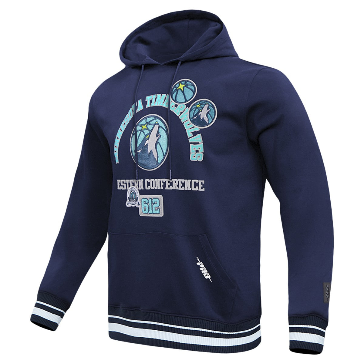 NBA - Minnesota Timberwolves Pro Standard Area Code Pullover Hoodie - Navy