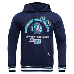 NBA - Minnesota Timberwolves Pro Standard Area Code Pullover Hoodie - Navy