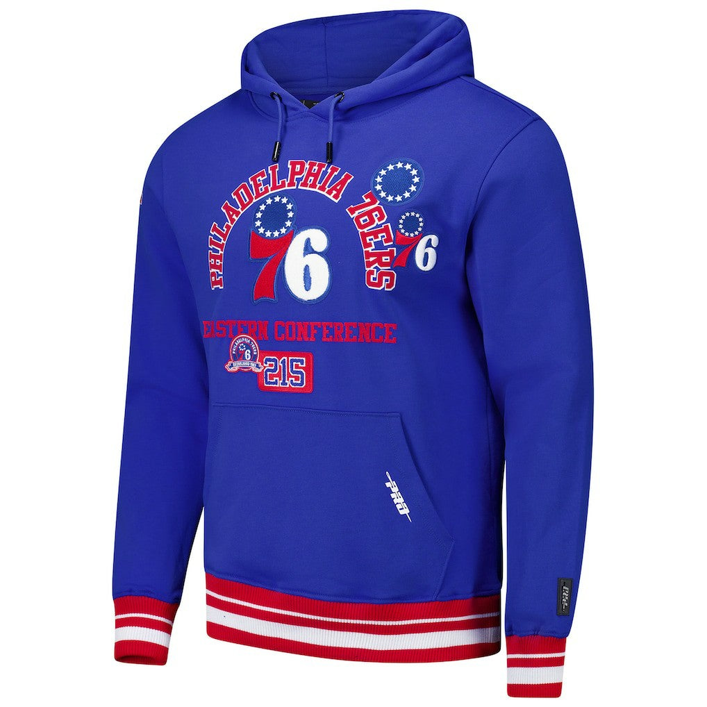 NBA - Philadelphia 76ers Pro Standard Area Code Pullover Hoodie - Red