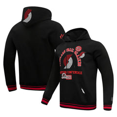 NBA - Portland Trail Blazers Pro Standard Area Code Pullover Hoodie - Black