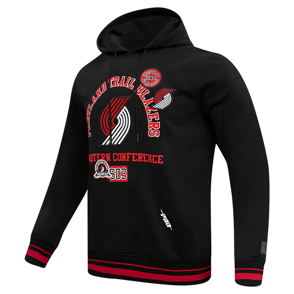 NBA - Portland Trail Blazers Pro Standard Area Code Pullover Hoodie - Black