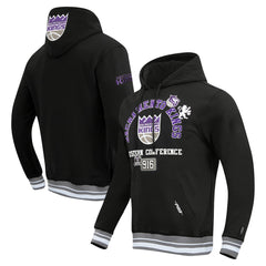 NBA - Sacramento Kings Pro Standard Area Code Pullover Hoodie - Black