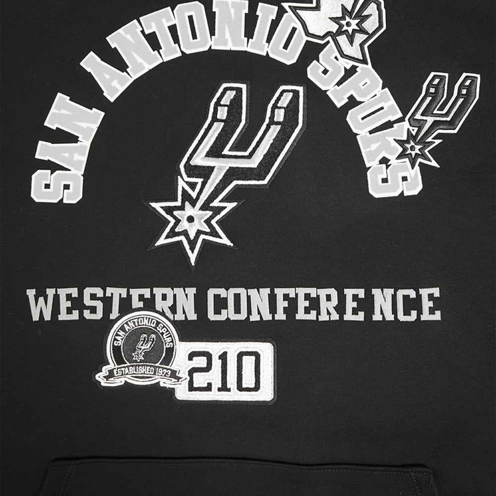 NBA - San Antonio Spurs Pro Standard Area Code Pullover Hoodie - Black