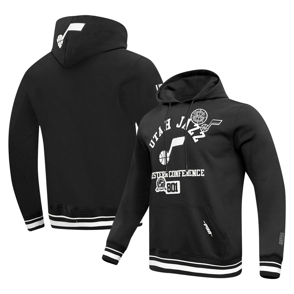 NBA - Utah Jazz Pro Standard Area Code Pullover Hoodie - Black