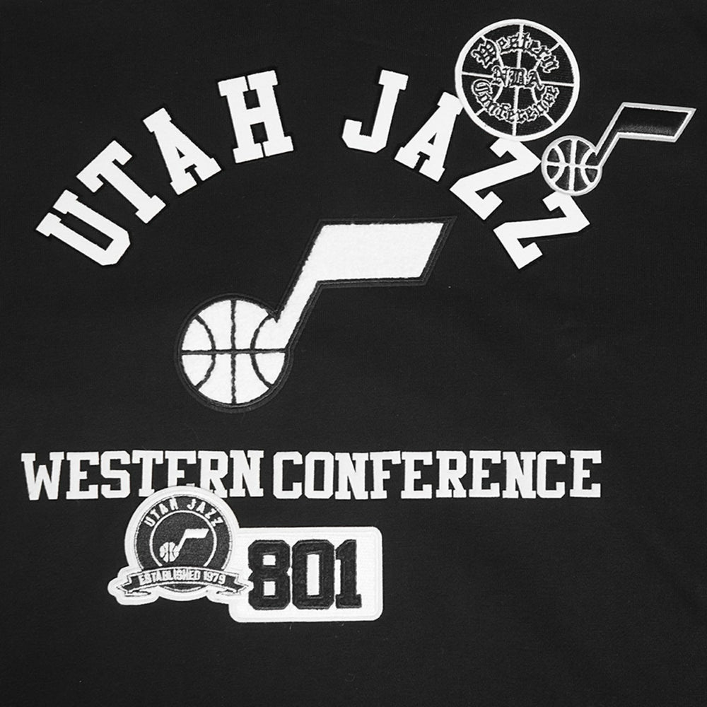NBA - Utah Jazz Pro Standard Area Code Pullover Hoodie - Black