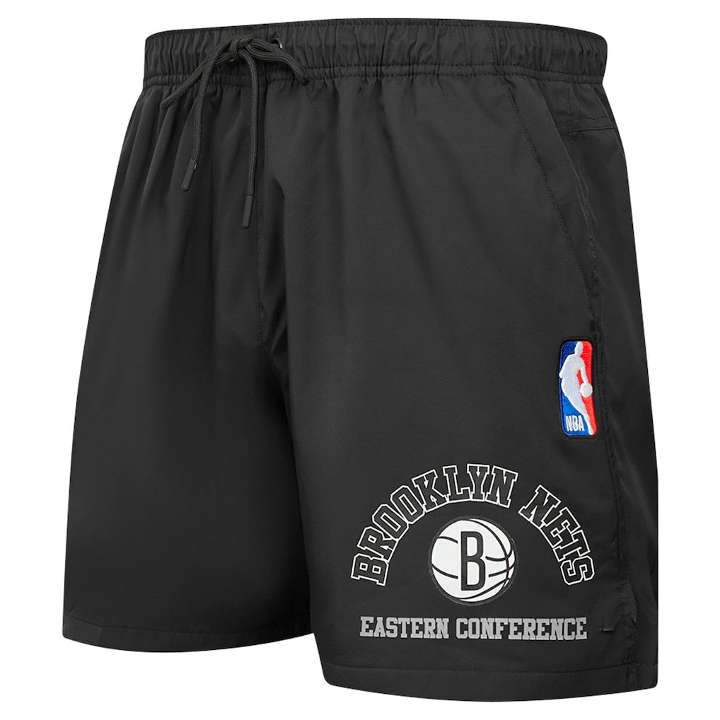 NBA - Brooklyn Nets Pro Standard Area Code Shorts - Black