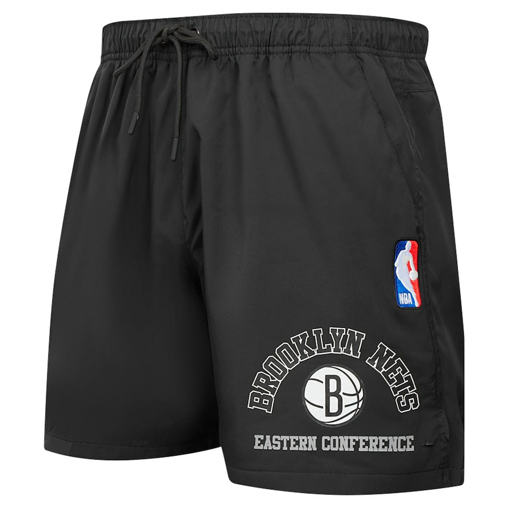 NBA - Brooklyn Nets Pro Standard Area Code Shorts - Black