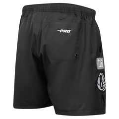 NBA - Brooklyn Nets Pro Standard Area Code Shorts - Black