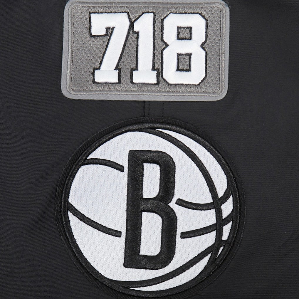 NBA - Brooklyn Nets Pro Standard Area Code Shorts - Black