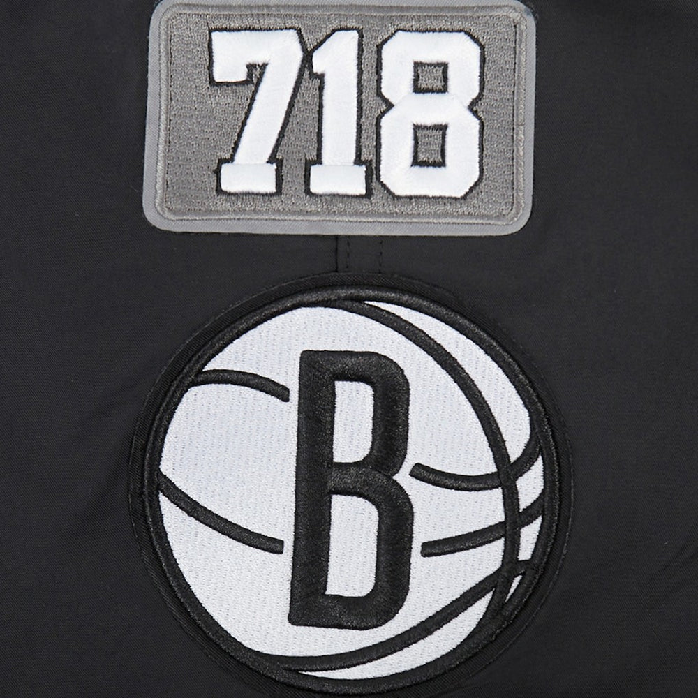 NBA - Brooklyn Nets Pro Standard Area Code Shorts - Black