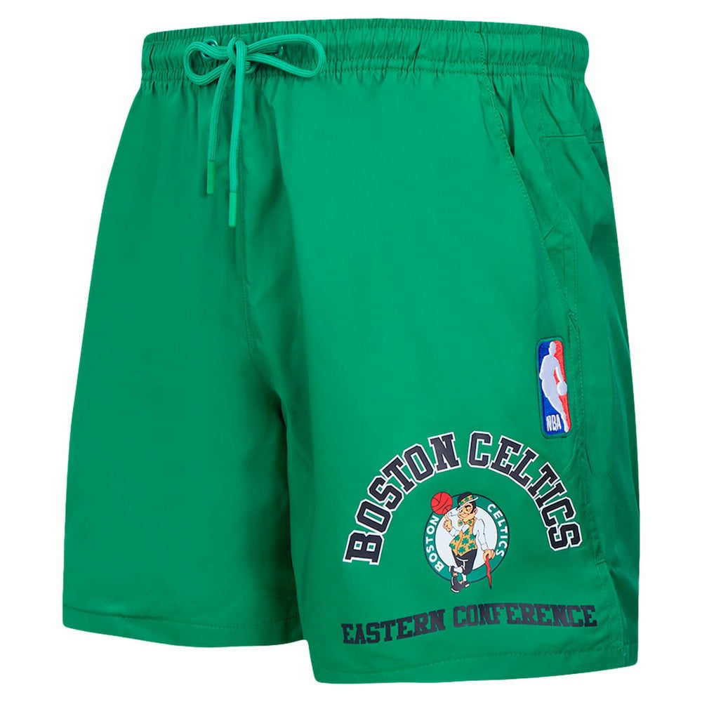 NBA - Boston Celtics Pro Standard Area Code Shorts - Kelly Green