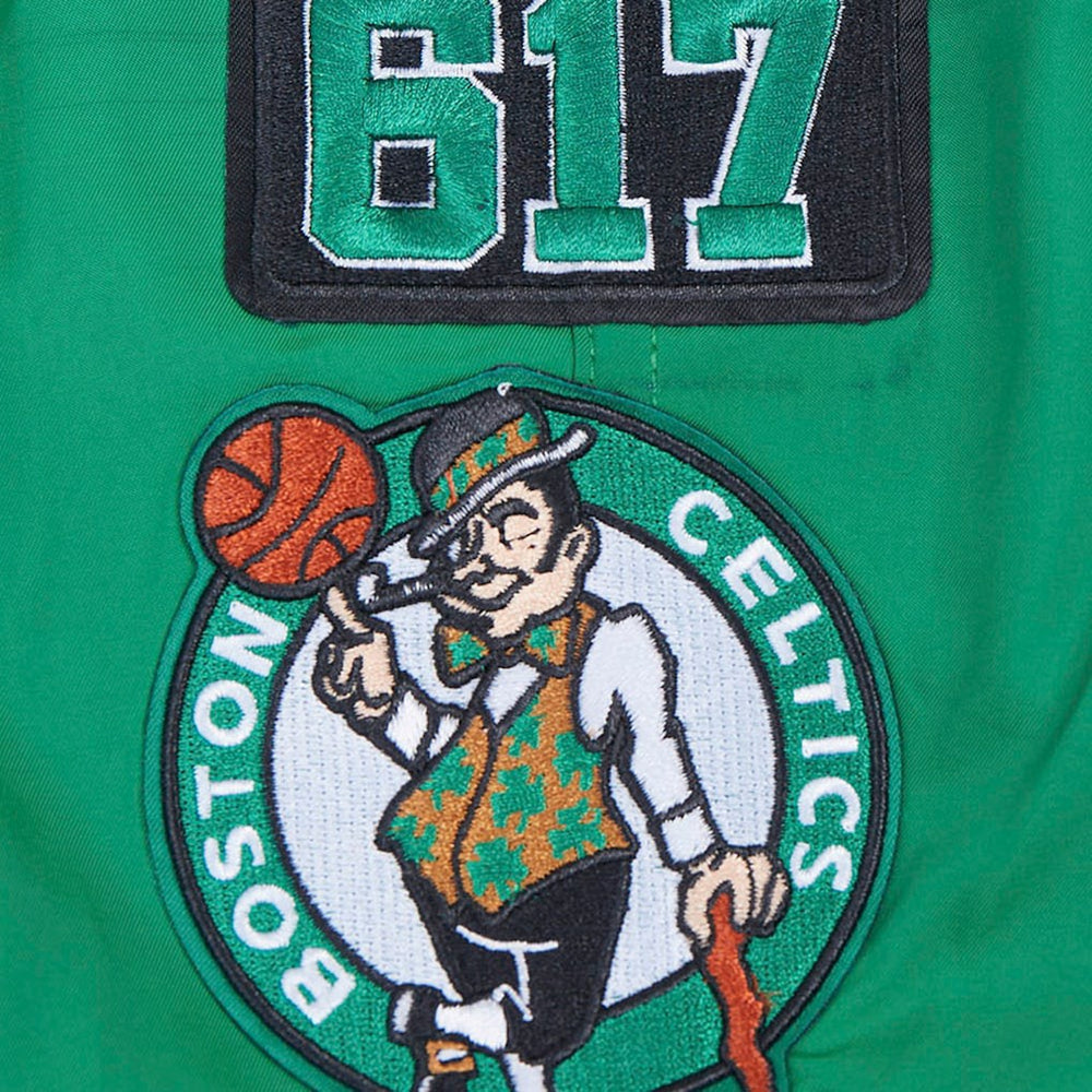 NBA - Boston Celtics Pro Standard Area Code Shorts - Kelly Green