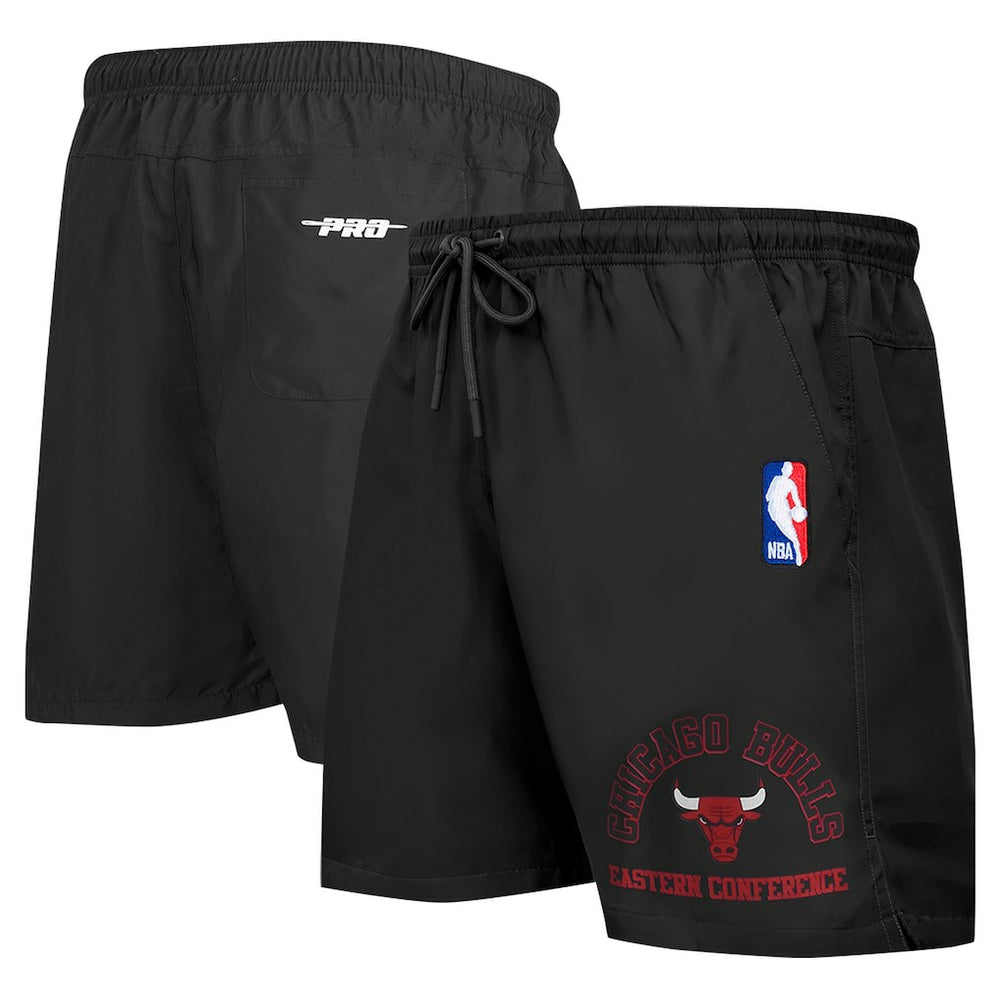 NBA - Chicago Bulls Pro Standard Area Code Shorts - Black