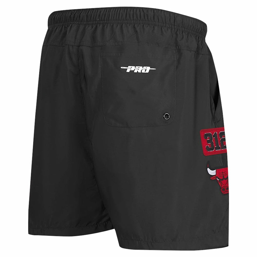 NBA - Chicago Bulls Pro Standard Area Code Shorts - Black
