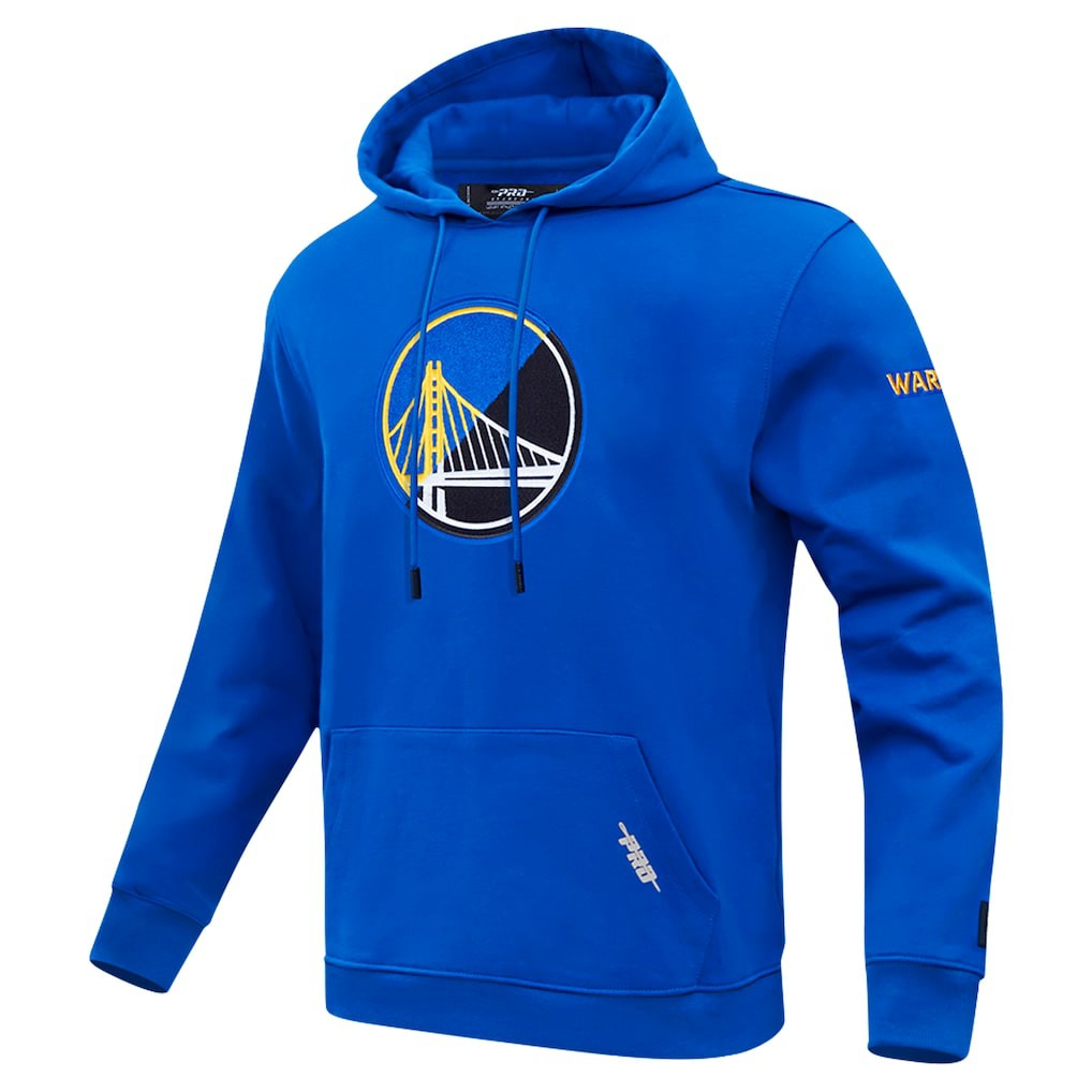 NBA - Golden State Warriors Pro Standard Split Logo Pullover Hoodie - Royal