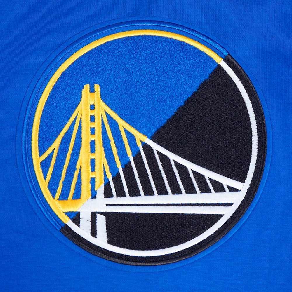 NBA - Golden State Warriors Pro Standard Split Logo Pullover Hoodie - Royal