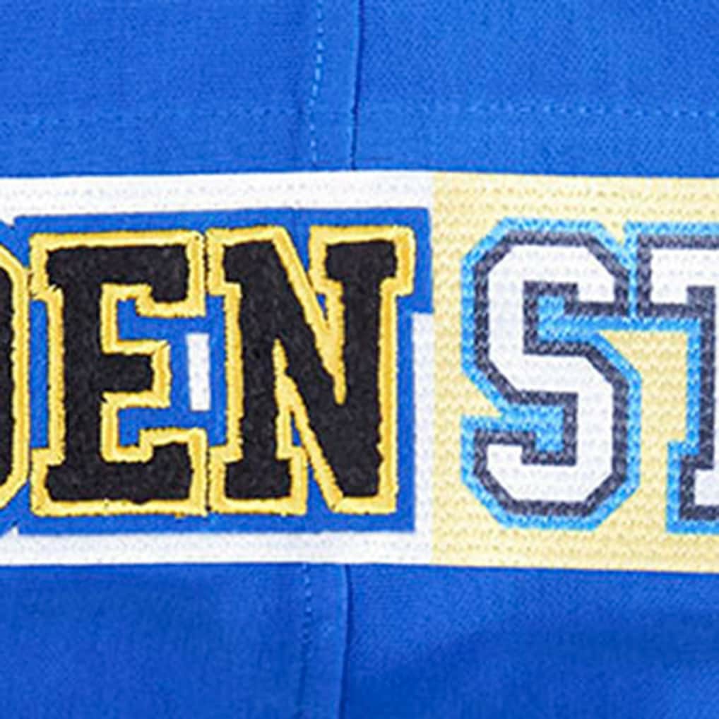 NBA - Golden State Warriors Pro Standard Split Logo Pullover Hoodie - Royal