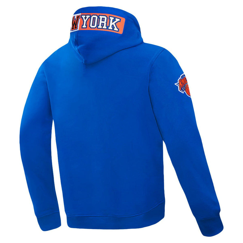 NBA - New York Knicks Pro Standard Split Logo Pullover Hoodie - Blue