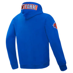 NBA - New York Knicks Pro Standard Split Logo Pullover Hoodie - Blue