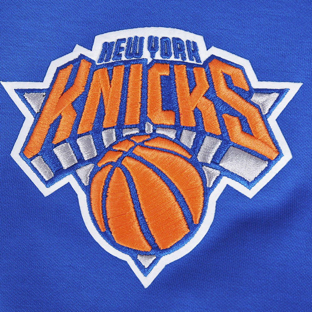 NBA - New York Knicks Pro Standard Split Logo Pullover Hoodie - Blue
