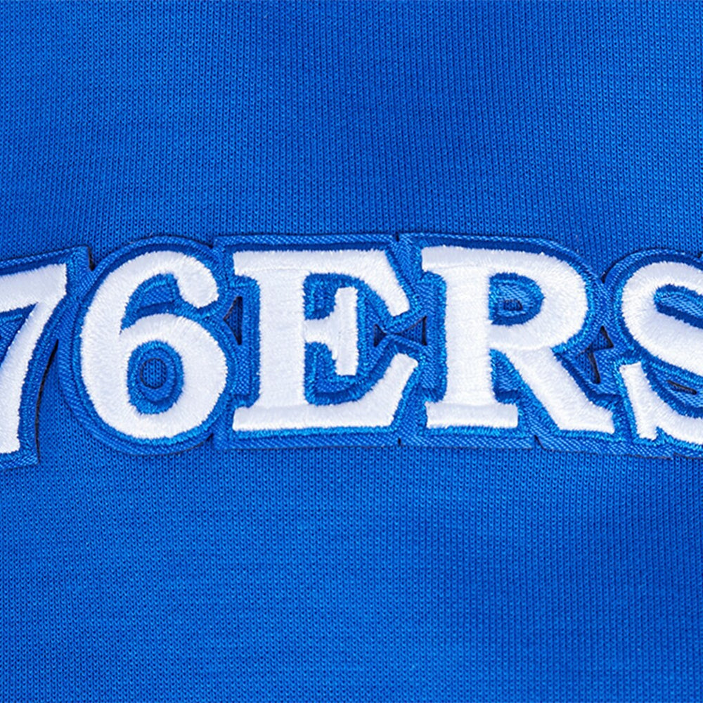 NBA - Philadelphia 76ers Pro Standard Split Logo Pullover Hoodie - Royal