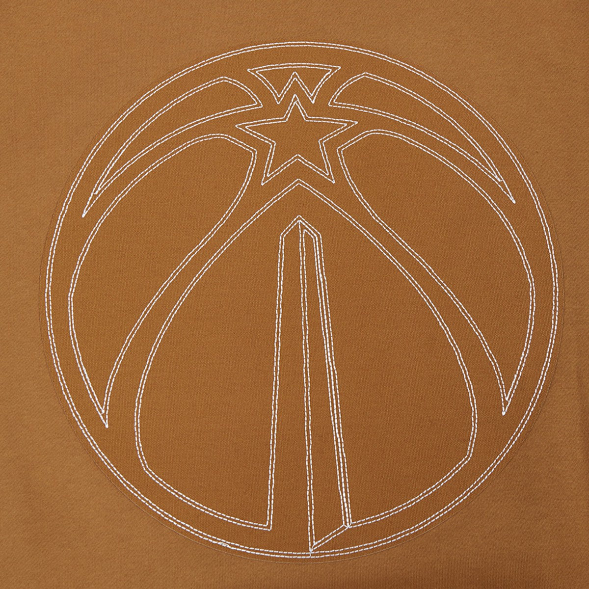 NBA - Washington Wizards Pro Standard Paint the City Drop Shoulder Pullover Hoodie - Brown
