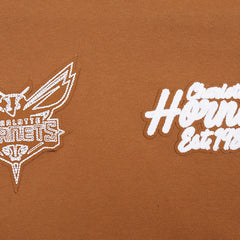 NBA - Charlotte Hornets Pro Standard Paint the City Drop Shoulder Pullover Hoodie - Brown