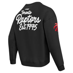 NBA - Toronto Raptors Pro Standard Paint the City Drop Shoulder Sweatshirt - Black