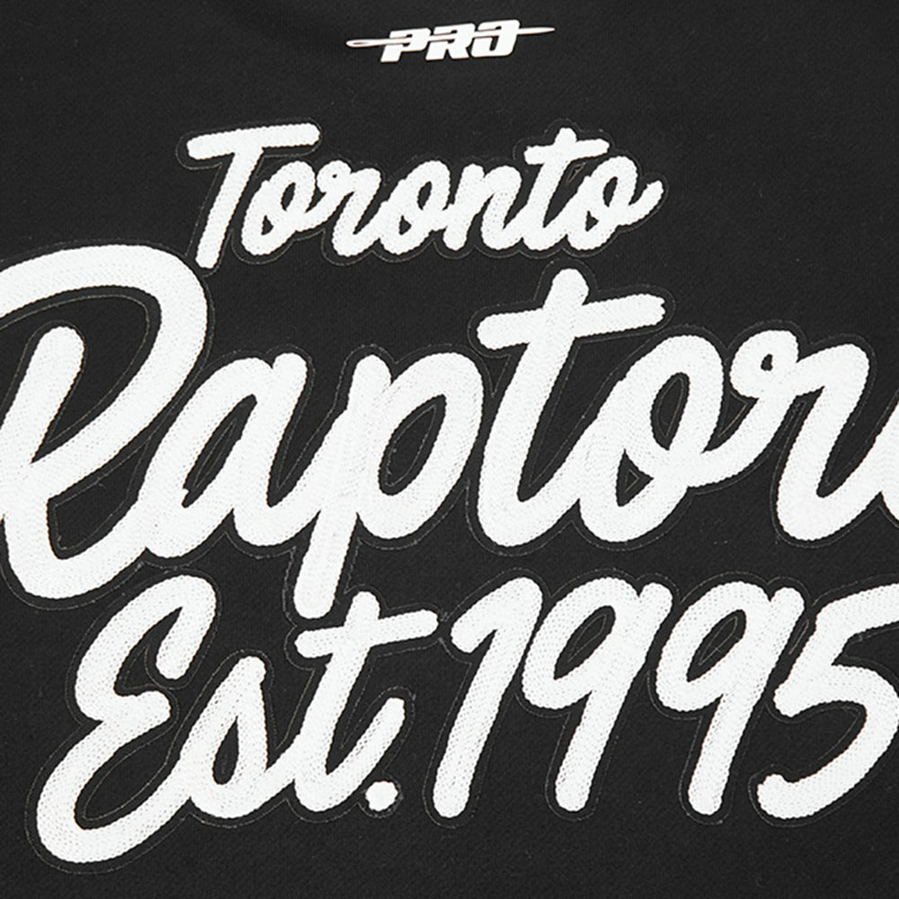 NBA - Toronto Raptors Pro Standard Paint the City Drop Shoulder Sweatshirt - Black