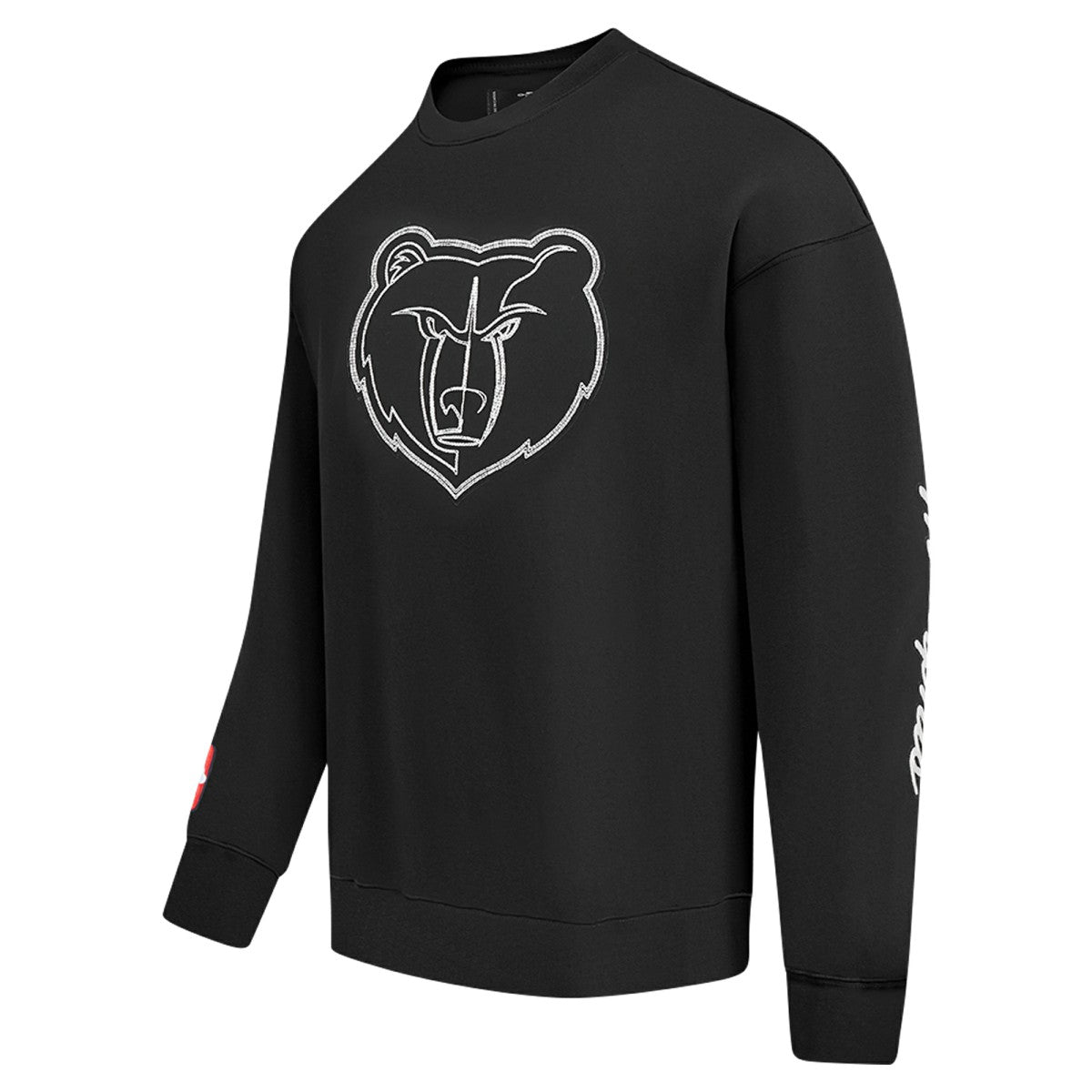 NBA - Memphis Grizzlies Pro Standard Paint the City Drop Shoulder Sweatshirt - Black